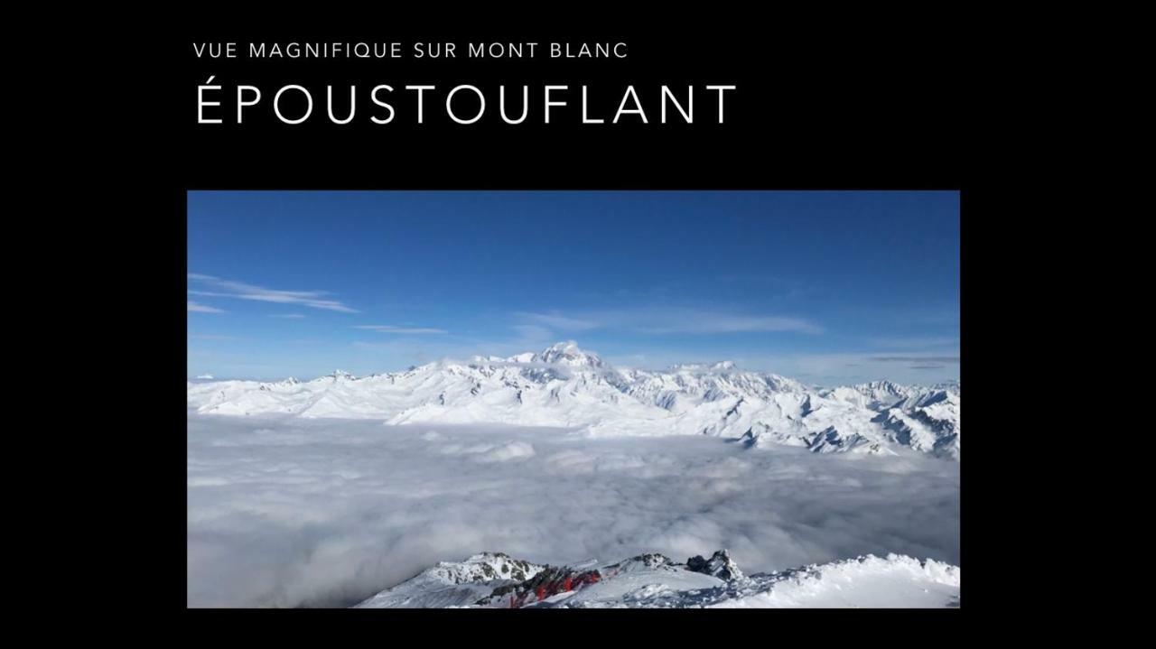 Le Refuge Du Montagnard, Arc 1950, Skis Aux Pieds, Spa Les Arcs  Exterior photo